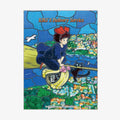 Mini Puzzle Vitrail Translucide — Kiki en Livraison (150 pièces)