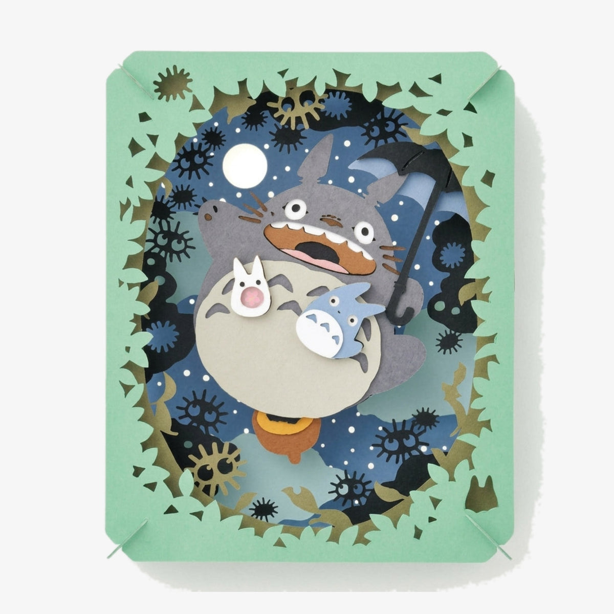Paper Theater Ghibli — Totoro sous le Ciel Étoilé (Moonlight)