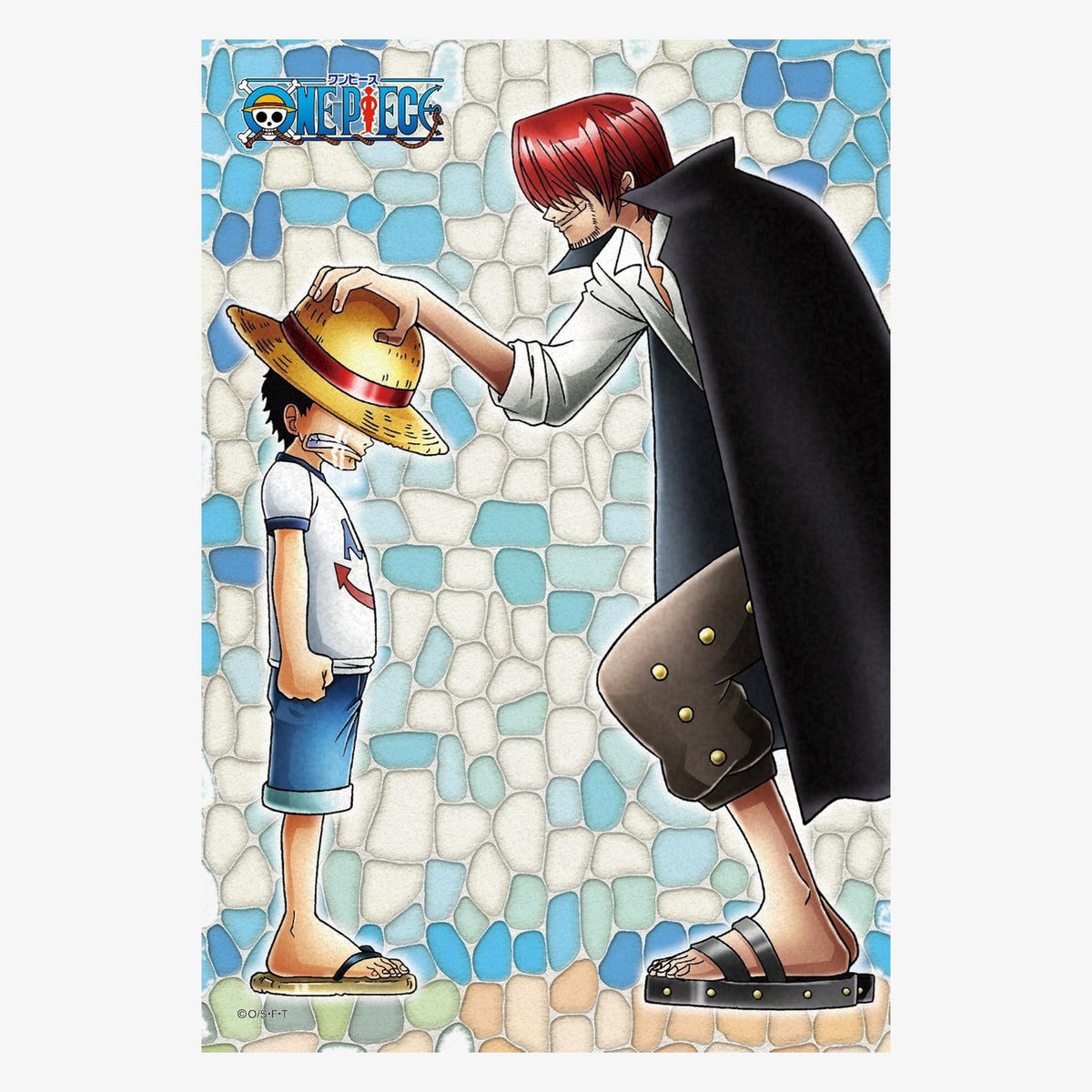 Puzzle Frost Art — One Piece : Shanks & Luffy (126 pièces)