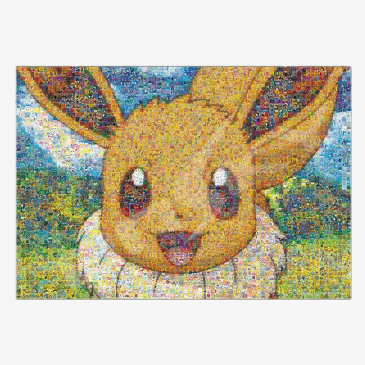 Puzzle Mosaïque — Pokémon : Portrait d'Évoli (500 pièces)