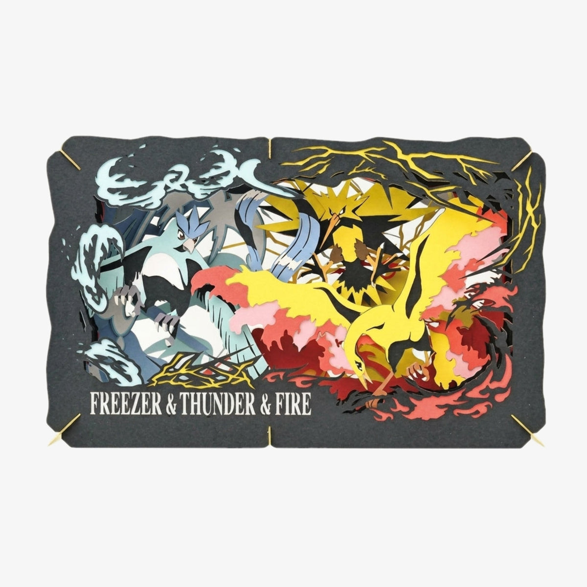 Paper Theater Pokémon — Artikodin, Électhor & Sulfura