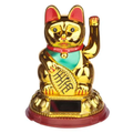 Maneki-Neko — Figurine Solaire Porte-Bonheur (11 cm)