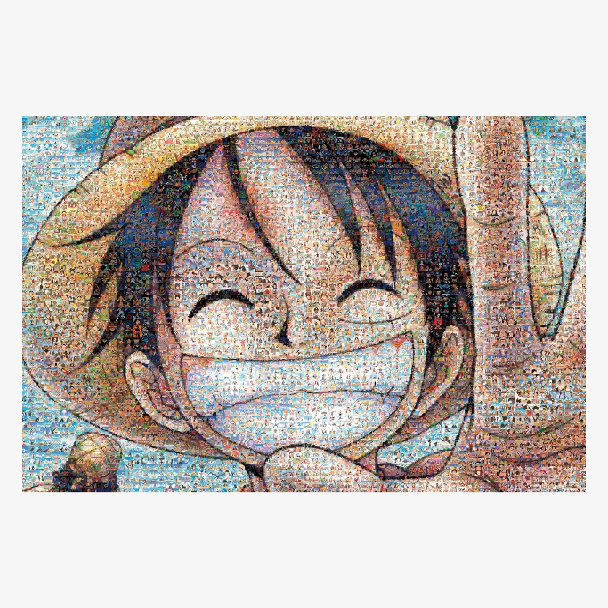 Puzzle Mosaique Collector Wanted Luffy